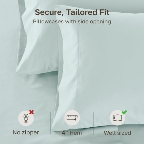 CALIFORNIA DESIGN DEN Luxuriously Soft Hotel Quality 600 Thread Count, 100% - Image 4