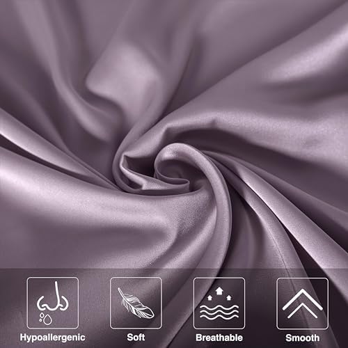 Mulberry Silk Pillowcase for Hair and Skin, Cooling Silk Pillow Case - Image 2