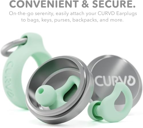 CURVD Ear Plugs for Sleeping, Noise Blocking Earplugs, 28dB SNR - Image 2