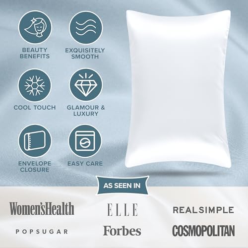 Bare Home Satin Pillowcases Envelope - Image 4