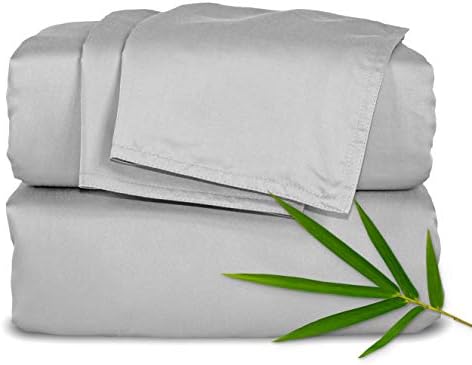 Pure Bamboo King Sheets, Genuine 100% Organic Viscose Derived from Bamboo Bed by PureBamboo