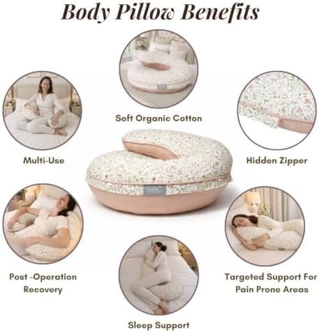 BellaMoon C Shaped Pregnancy Pillow - Image 2