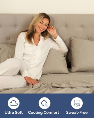CGK Linens 2 Pack Extra Deep Cal King Fitted Sheets - Image 3