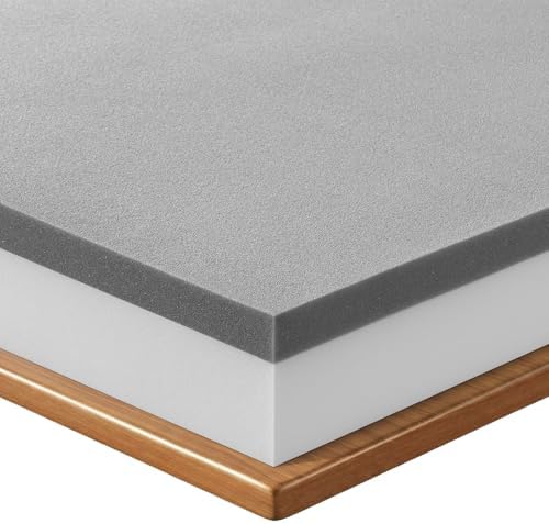 BedStory 2 Inch Queen Size Firm Mattress Topper, Bamboo Charcoal Infused by BedStory