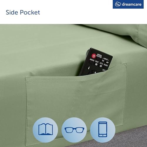 DREAMCARE King Size Sheets Set - Image 6