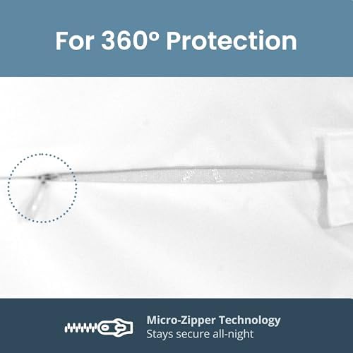 Full Size SafeRest Premium Waterproof Lab Certified Bed Bug Proof Zippered - Image 4