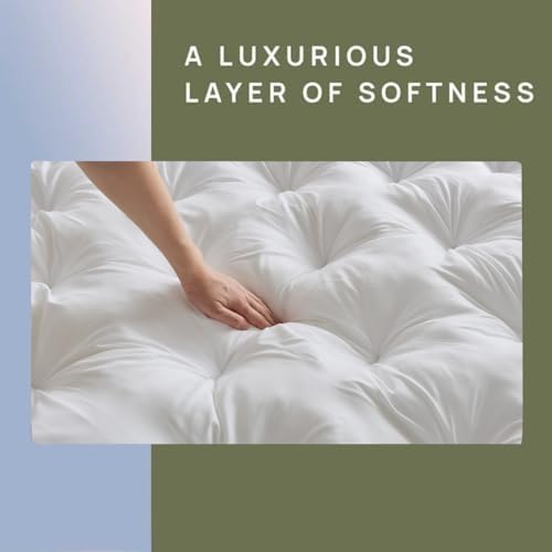 SHOUREN 5 Inch Memory Foam Mattress Topper Twin - Image 6