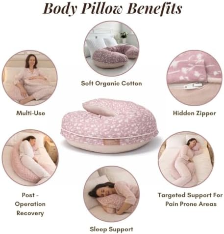 BellaMoon C Shaped Pregnancy Pillow - Image 2