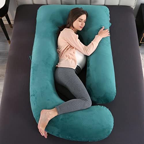 Elover U Shaped Pregnancy Pillow, Full Body Maternity Support - Image 6