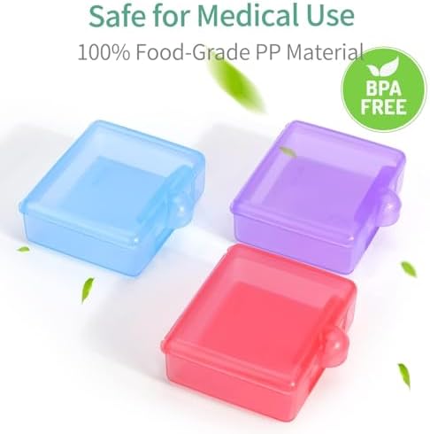 Opret Small Pill Box Square Portable - Image 4