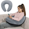 HOMBYS Crochet Lap Pillow, Arm Support Pillow by HOMBYS