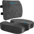 CloudBliss Ergonomic Seat Cushion & Lumbar Support Pillow Set by CloudBliss