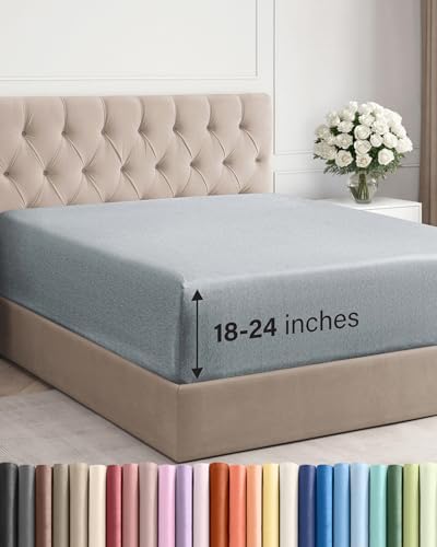 CGK Linens Extra Deep King Fitted Sheet Only by CGKUnlimited