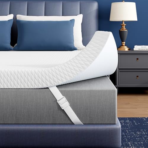 3 Inch Cooling Gel Memory Foam Mattress Topper Full by Unknown