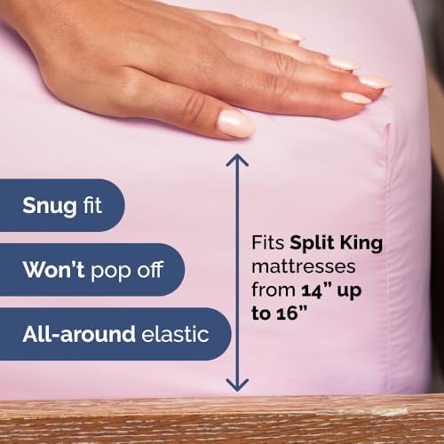 Flex Top Split Head King 4 Piece Sheet Set - Image 4