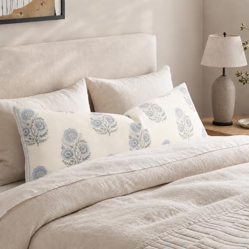 Vintage Floral 14x36 Lumbar Pillow Cover - Image 3