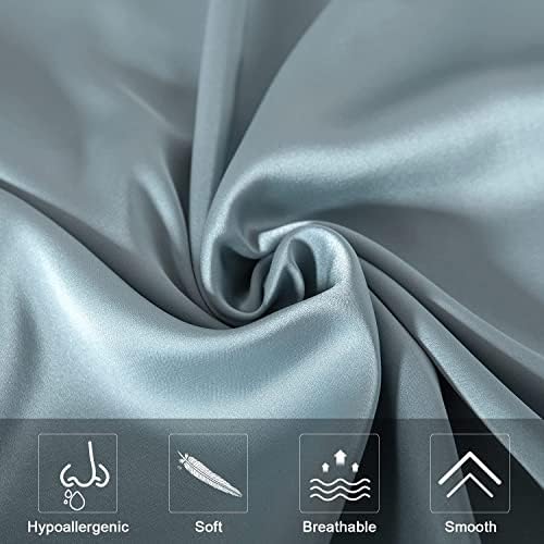 Mulberry Silk Pillowcase for Hair and Skin, Toddler Size Kids Silk Pillow Case - Image 2