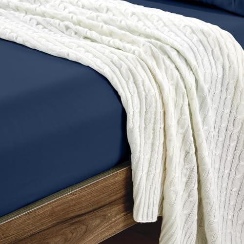 FreshCulture King Fitted Sheets, Bulk Pack of 6, Deep Pocket, Soft Microfiber - Image 5
