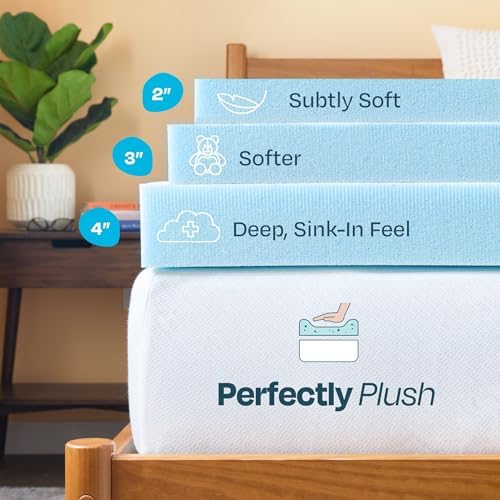 Linenspa Memory Foam Mattress Topper, Twin XL Size - Image 5