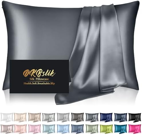 Mulberry Silk Pillow Cases Standard Size, Silk Pillowcase by HOME