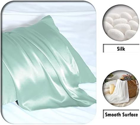 Mulberry Silk Pillowcase for Hair and Skin Standard Size 20"X 26" Pillow Case - Image 2