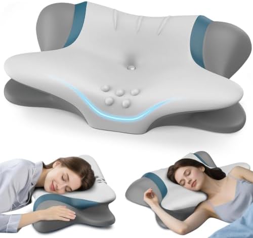 Cervical Neck Pillow for Pain Relief by beslovo