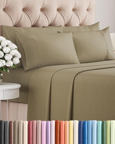 King 6 Piece Bed Sheet Set by CGKUnlimited