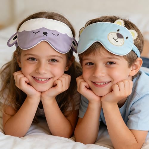 Orose Kids Silk Sleep Mask Cute Adjustable Original Design - Image 6
