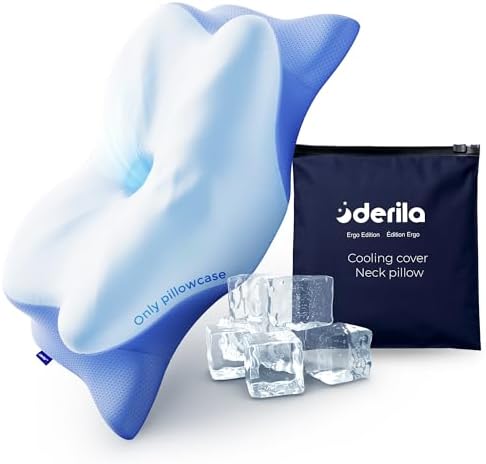 Derila Ergo Pillowcase Cervical Neck Pillow by Derila%7CMemoryFoamPillow