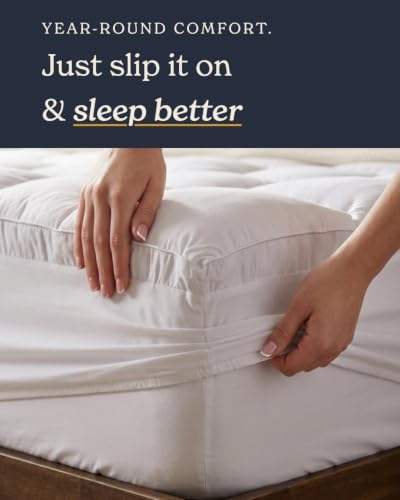 Beckham Hotel Collection Full Mattress Topper - Image 6