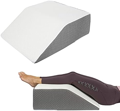 Kölbs Leg Elevation Pillow Cover | Chic Jacquard Cover Bed Wedge Pillow Case - Image 5