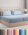 Split King 7 Piece Bed Sheet Set by CGKUnlimited