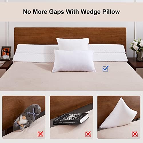 EUHAMS King Size Bed Wedge Pillow - Image 2