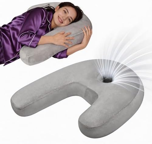 J-Shaped Ear Piercing Pillow by Nockovi