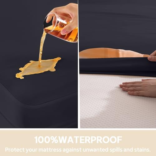 Twin Mattress Protector Zippered Waterproof - Image 2