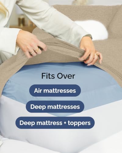 Extra Deep Flex Top Split Head King Sheet Set - Image 6