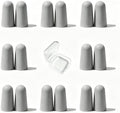 20 Pairs Gray Reusable Ear Plugs, 32dB NRR Noise Reduction, Washable by vvmotes