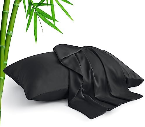 BEDELITE Pillow Cases Standard Size 2Pcs, Rayon Derived from Bamboo by BEDELITE