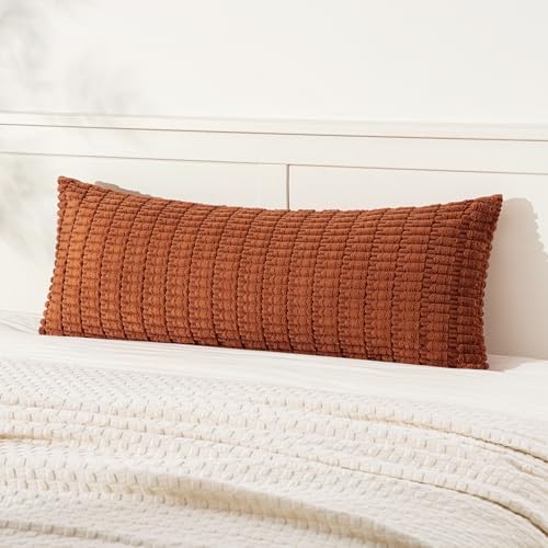 MIULEE Fall Lumbar Corduroy Throw Pillow Cover by MIULEE