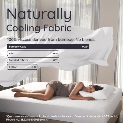 Bambaw Cooling Sheets King Size Set 4pcs – 100% Viscose Derived from Bamboo - Image 4