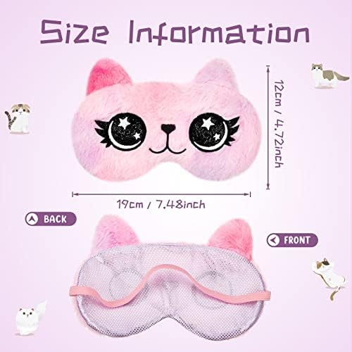 Geyoga Kids Eye Mask, Various Color, Long Ear - Image 2