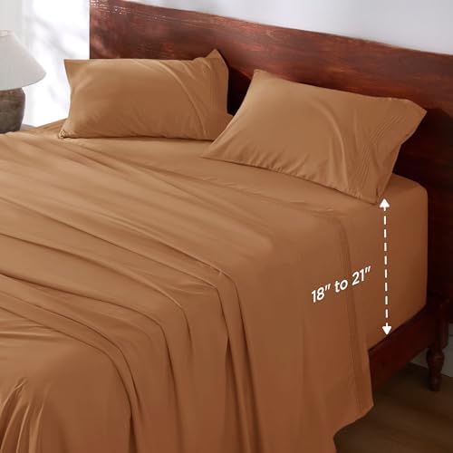 Bedsure Deep Pocket King Sheet Set - Image 2