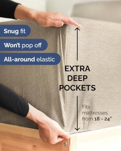 Extra Deep Flex Top Split Head King Sheet Set - Image 4