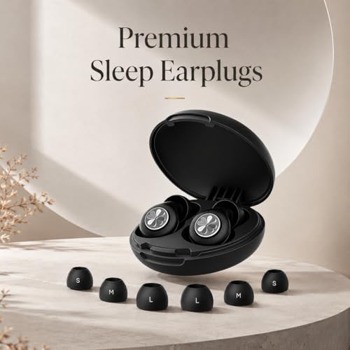45dB Ear Plugs for Sleeping, Soft Silicone for Side Sleepers, 4 Sizes - Image 5