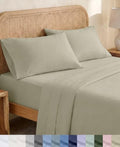 California Design Den 100% Organic Cotton Extra Long Twin Sheets by CaliforniaDesignDen