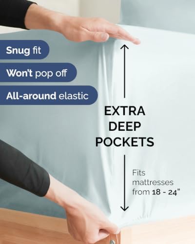 Extra Deep Flex Top Split Head King Sheet Set - Image 4