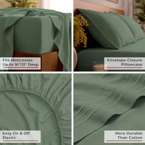 Mellanni Iconic 3-Piece, Ultra Soft Sheet Set - Image 5