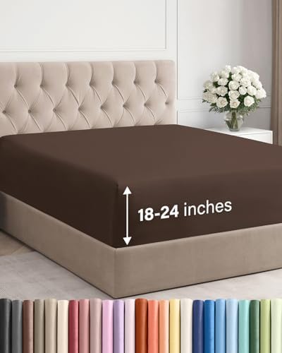CGK Linens Extra Deep King Fitted Sheet by CGKUnlimited
