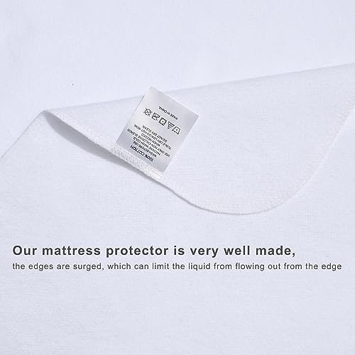 Waterproof Crib Pad, Reusable Incontinence Flannel Crib Protector - Image 5