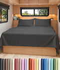 Short Queen Size 4 Piece Bed Sheet Set by CGKUnlimited